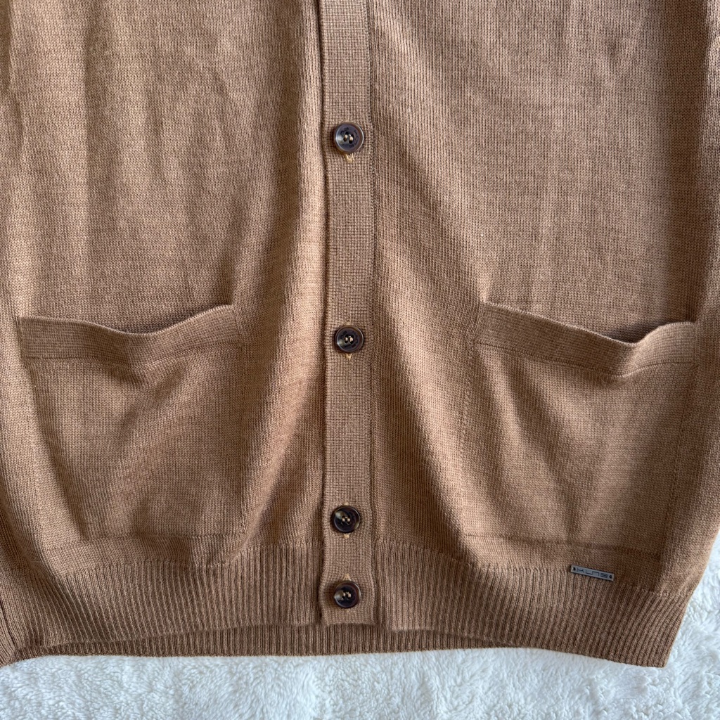Kuna Arnold Chaleco 100% Baby Alpaca Vest Men’s Xl Camel Preppy Academia New — image 3 of 8